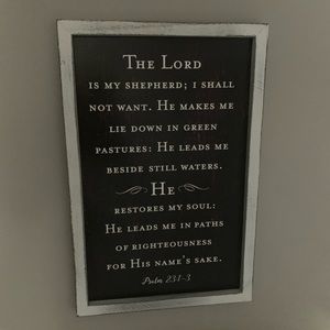 Psalm 23 frame